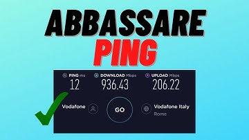 Come abbassare il PING e migliorare l