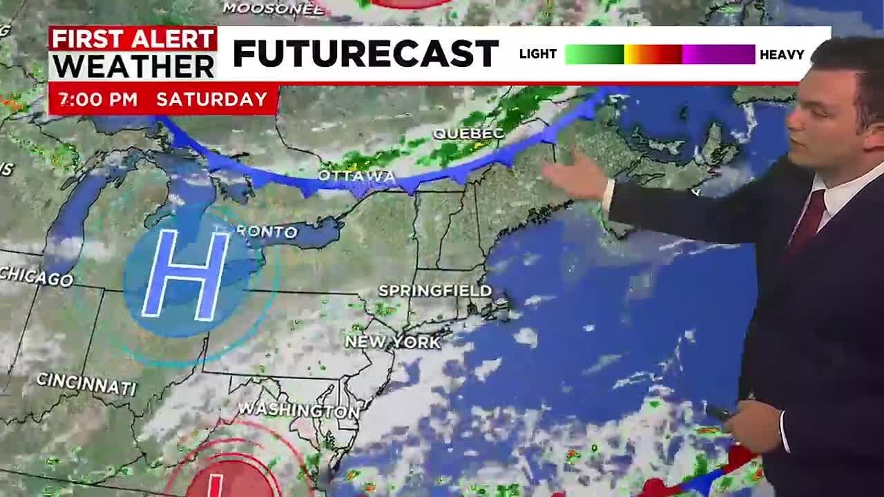 Partly Cloudy and Warm to Kick off the Weekend - YouTube