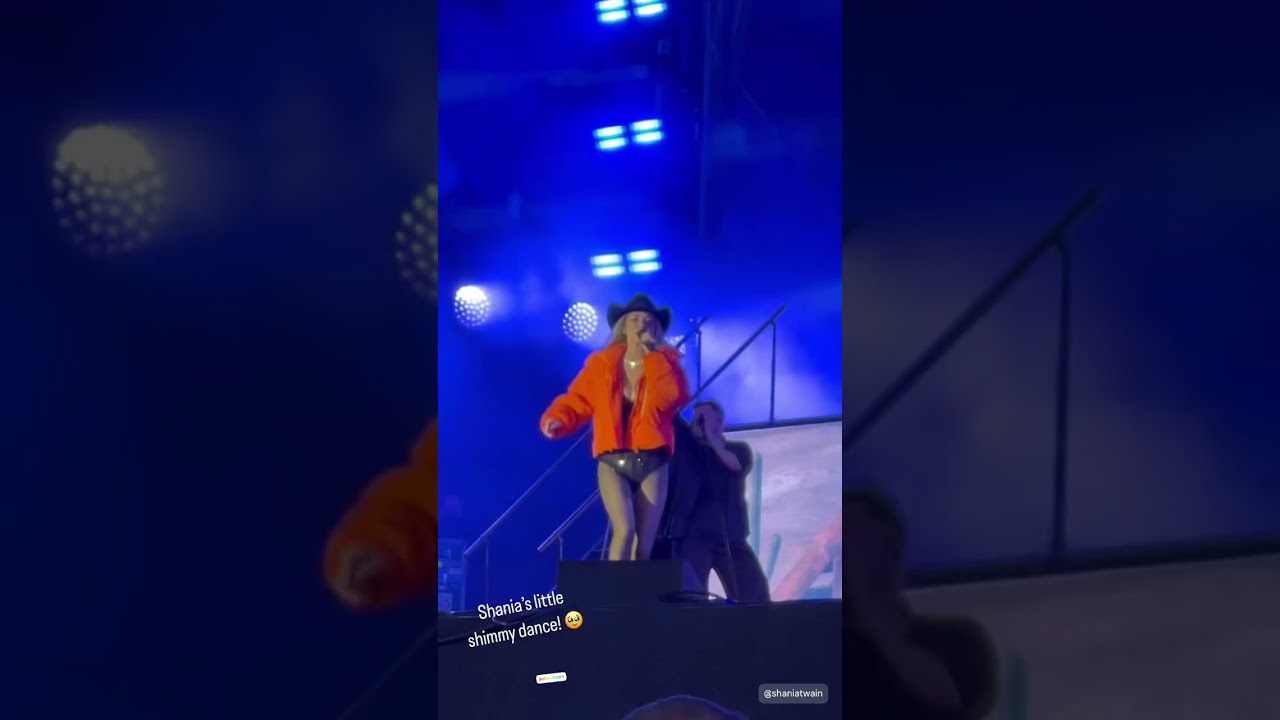 Shania Twain performing "I Ain't No Quitter" at 2024 Lytham Festival