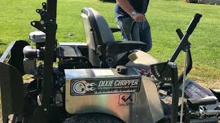 2012 Dixie Chopper hard starting fix.  Generac GRV760 Carb cleaning and fuel pump