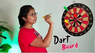 Double sided 16″  Dartboard Unboxing | How To Play Darts Step by Step | Dart Board Rule 301 &amp; 501