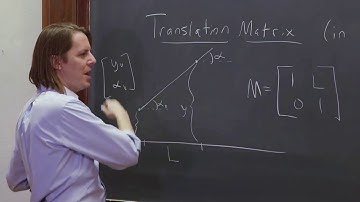 PHYS 201 | Matrix Methods 2 - The Translation Matrix