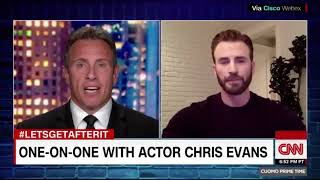 chris evans on why he started A starting point.