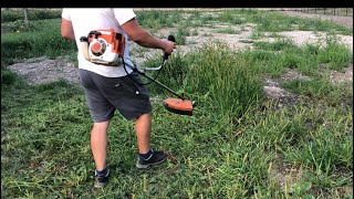 TEST: STIHL FS 120 & Cold start