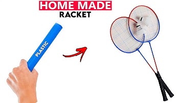 how to make badminton racket | how to make badminton racket with pvc pipe |
