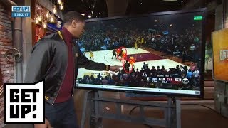 Jalen Rose Breaks Down Film Of Lebron James Block And Game-Winning Shot Get Up Espn