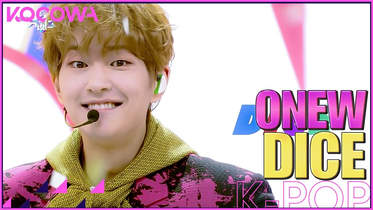 ONEW Dice l Music Bank KChart Ep 1114 [ENG SUB] YouTube