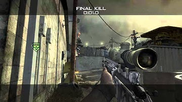 MW3: s&d MSR and T-knife play by RTK