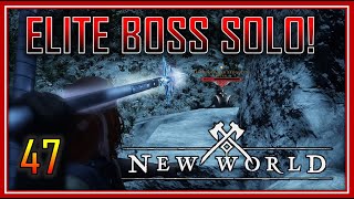 Archaeologian Sauquillo (50) | How to kill Higher Level Elite Bosses Solo! New World