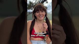 Полное прощальное видео на YouTube 💔 Надеюсь, вам оно понравится так же сильно, как и мне