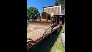 Forgotten Dozer will it run? John deere 1010 crawler