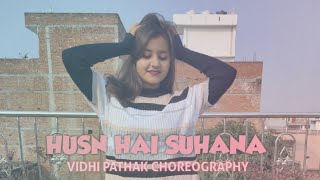HUSN HAI SUHANA - Coolie No. 1 | Dance Cover | Vidhi Pathak Choreography