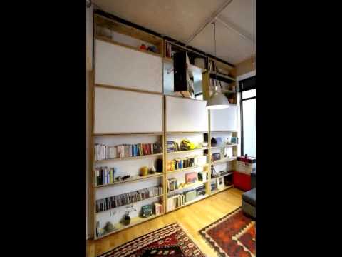 Video: Das Bücherregal UnWaste - ein Möbelstück, das viele Geheimnisse birgt