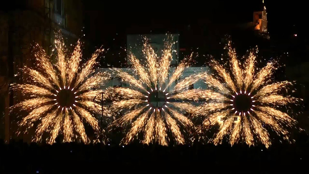 Piromusicale S Giovanni Battista Chiaramonte Gulfi HD