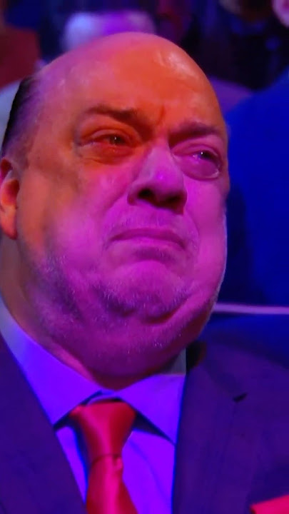 Triple H Brings Paul Heyman To Tears During Hall of Fame Induction Speech
