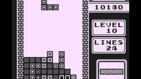 Tetris (GB / Game Boy) - Vizzed.com Play - Level 9-12