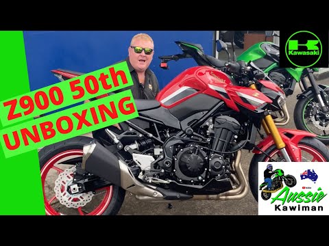 Z900 50th Anniversary Super Naked Unboxing...World First!! SOLD in 5 minutes..WTF??