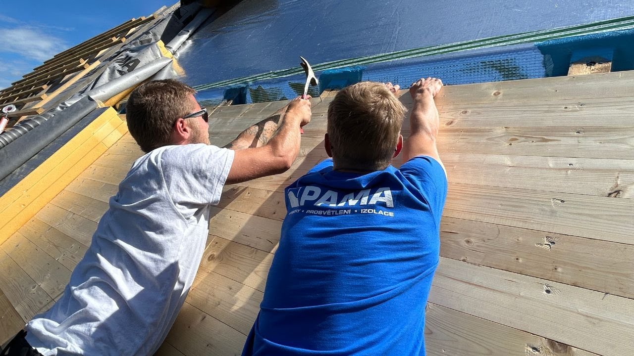 Montážní návod nadkrokevní PIR izolace PAMAtherm.