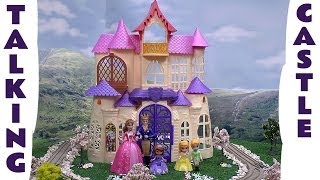 Princess Sofia Talking Magical Castle With A Hello Kitty Toy Train