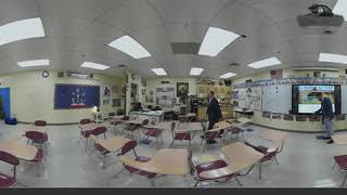 Take a 360 Degree VR Tour of Digital Signage at The King's Academy