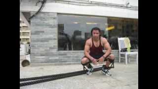 Ravi Seths Vlog 375 Battling The Rope Drill In Sykz Gym.