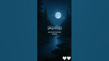 {إِذَا جَاءَ نَصْرُ اللَّهِ وَالْفَتْحُ}(1)تلاوة خاشعة سورة النصر للقارئ ماهر المعيقلي🤍🤍#قرآن#quran