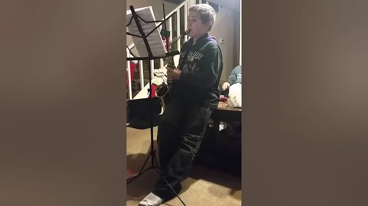 Tony on Sax 24Dec14