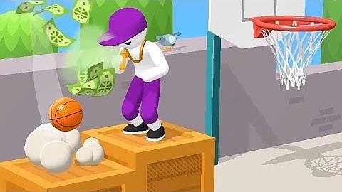 Bounce Dunk Gameplay Walkthrough (iOS,Android) BIG UPDATE APK GAME All Levels
