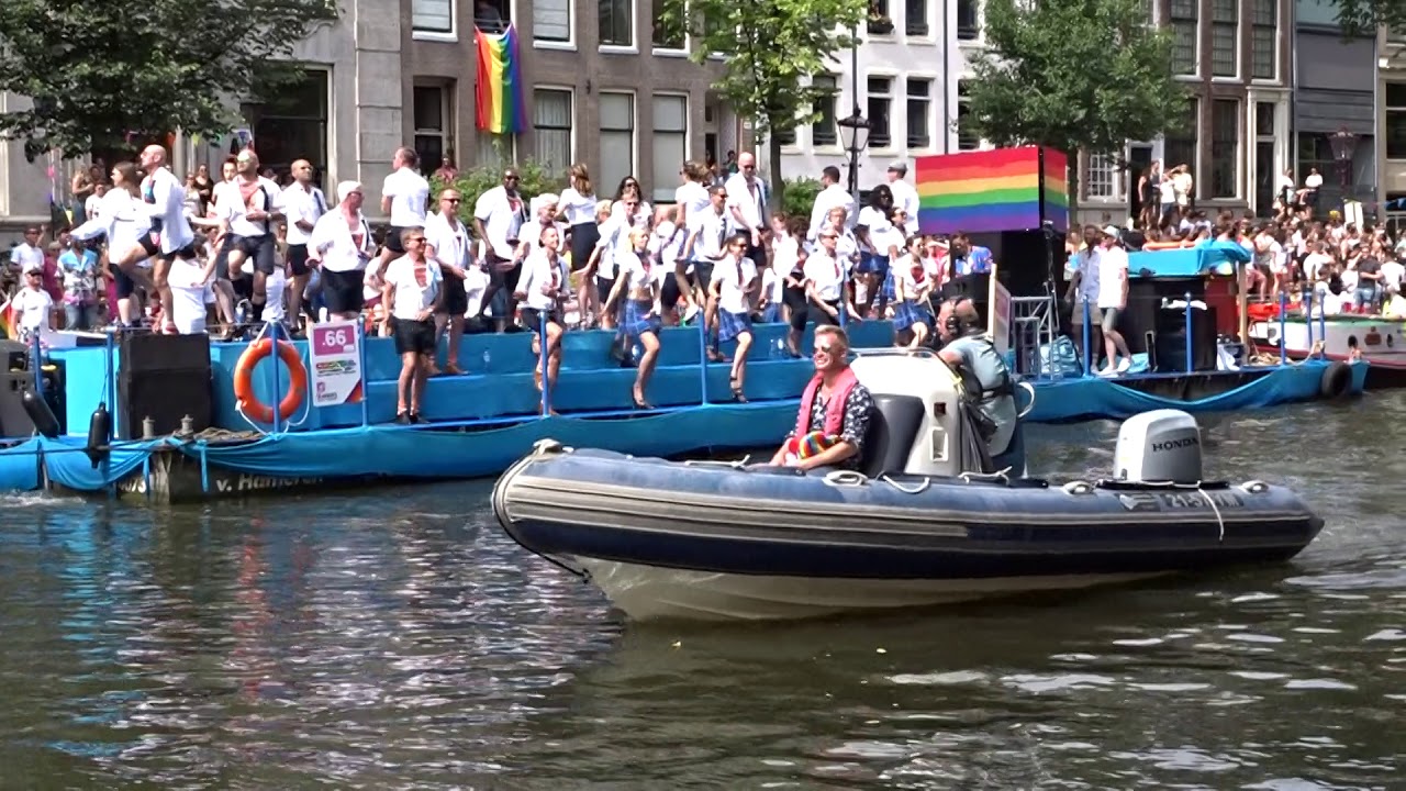 Pride Amsterdam Canal Parade Amsterdam Ing Bank Youtube