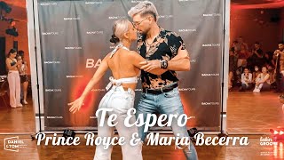 Te Espero Prince Royce Y Maria Becerra | Daniel Y Tom Bachata Dancing Resimi