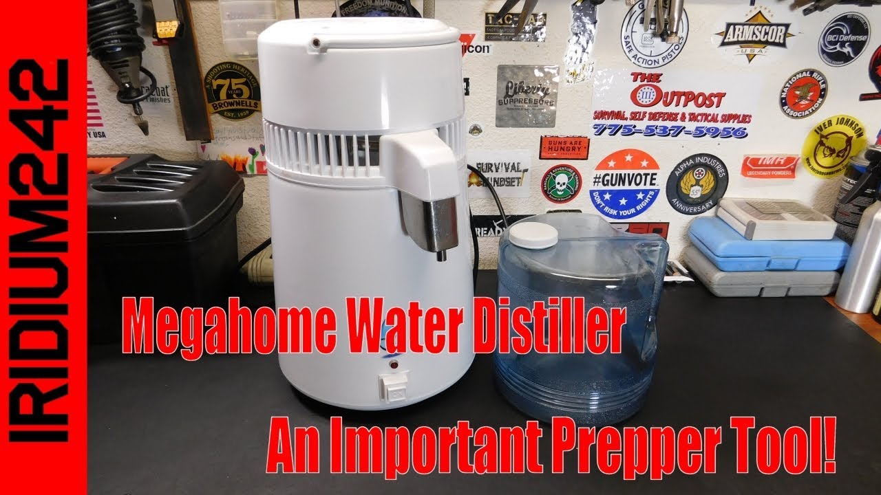 TableTop Water Distiller An Important Prepping Tool! YouTube