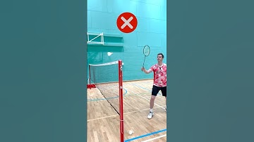 Badminton brush net kill