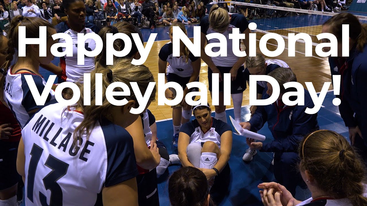 Happy National Volleyball Day YouTube