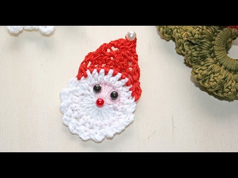 Regali Di Natale Fatti A Mano Alluncinetto.Babbo Natale All Uncinetto Tutorial Youtube