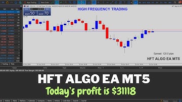 HFT Algo EA MT5 | Live Forex Trading | Todays Profit Is $31118 | High Frequency Trading