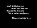 Tim McGraw - Please Remember Me - With Lyrics