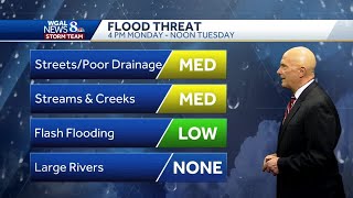 Flood watch in effect for parts of central Pennsylvania