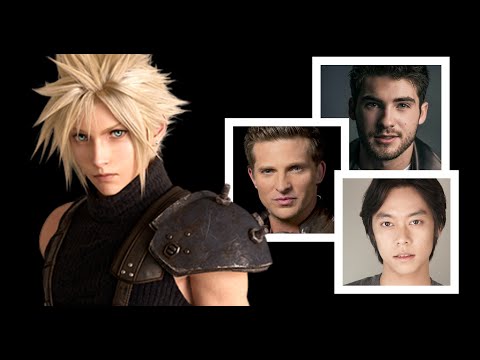 Cloud Strife - Voice Comparison [FF7 ACC/ FF7 REMAKE/ FF7 FANDUB]