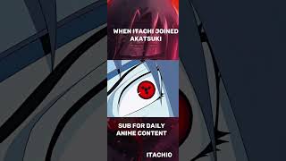 when itachi joined akatsuki ????? shorts shortvideo ytshorts yttrends naruto virals reels