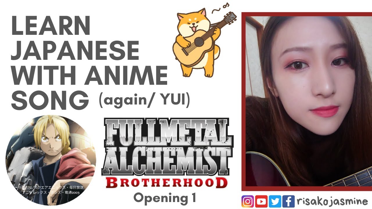 Watch FMA Brotherhood and learn Japanese! : r/FullmetalAlchemist