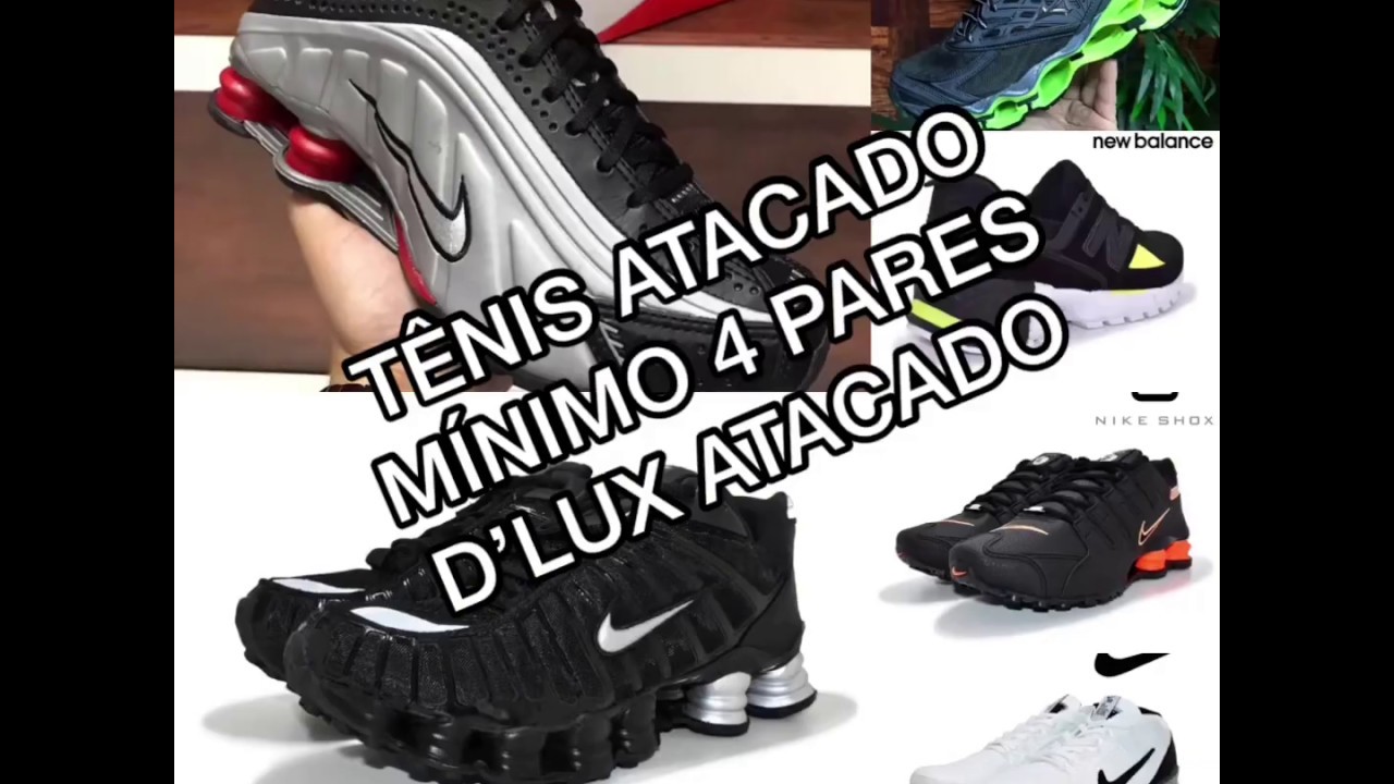 comprar tenis por atacado