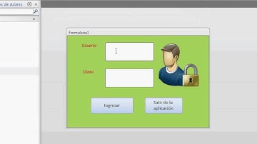 Formulario Seguridad - Access