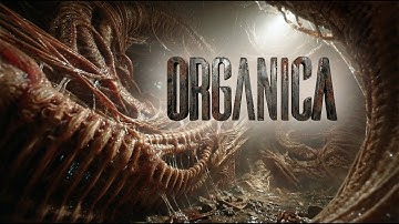 ORGANICA | AI-Generated Alien Biomechanical World | 3D-VR Cinematic