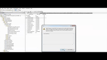 MSSQL How to fix error MSSQL Error Saving changes is not permitted.
