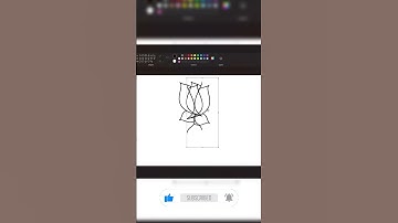 HOW TO DRAW LOTUS FLOWER IN MS PAINT | MS PAINT DRAWING EASY | MS PAINT DRAWING | MS PAINT  #art