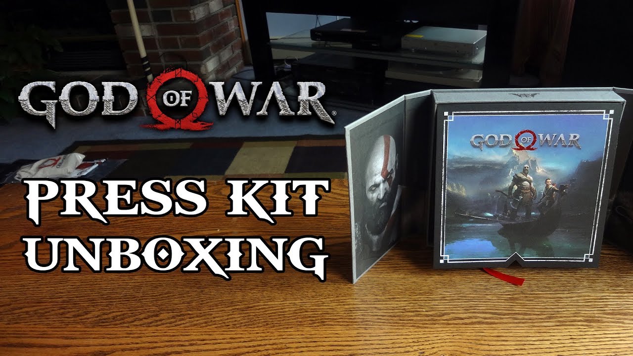 God of War (2018) Press Kit Edition Unboxing & Review 