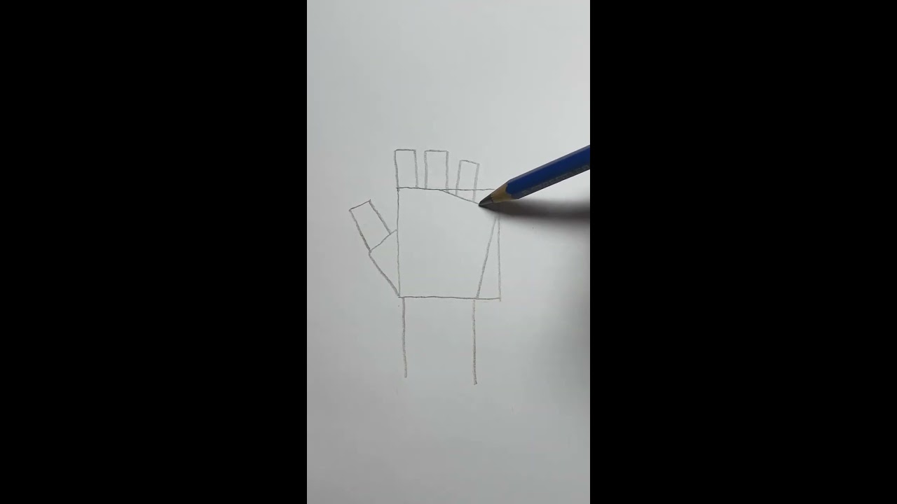 Easy Way To Draw A Hand 