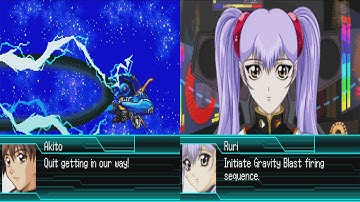 (ENG)Super Robot Wars W - X-Aestivalis & Nadesico B Attacks | スパロボW - Xエステバリス & ナデシコB 全武装