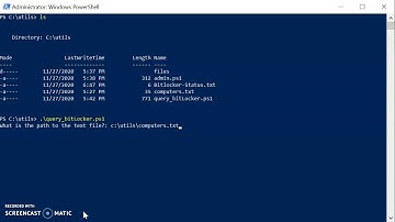 Query BitLocker status on remote machines