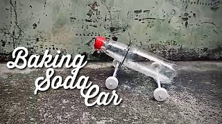 Baking soda and vinegar car failed attempt (school project)